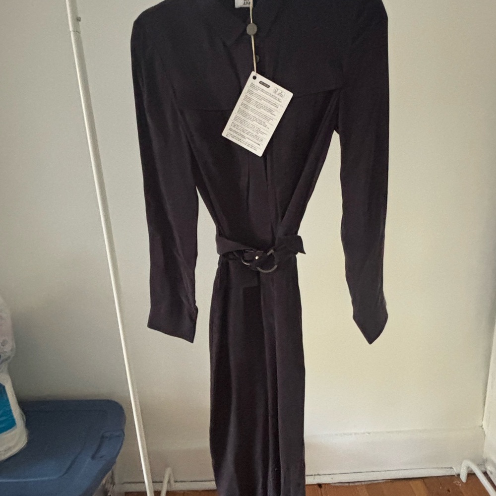 Chic Navy Belted Jumpsuit